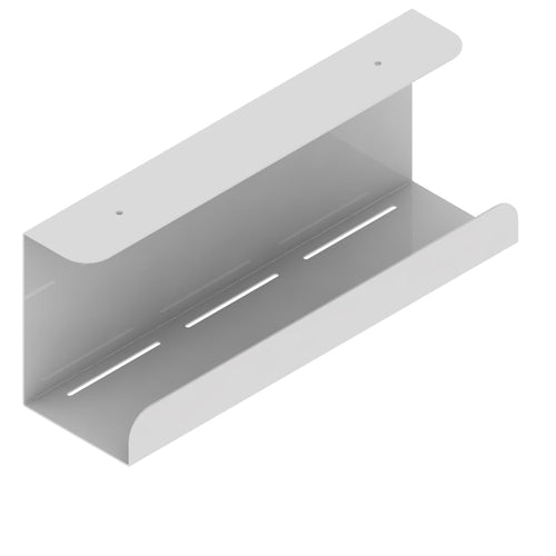 White Cable Tray [hide plugs & cables]
