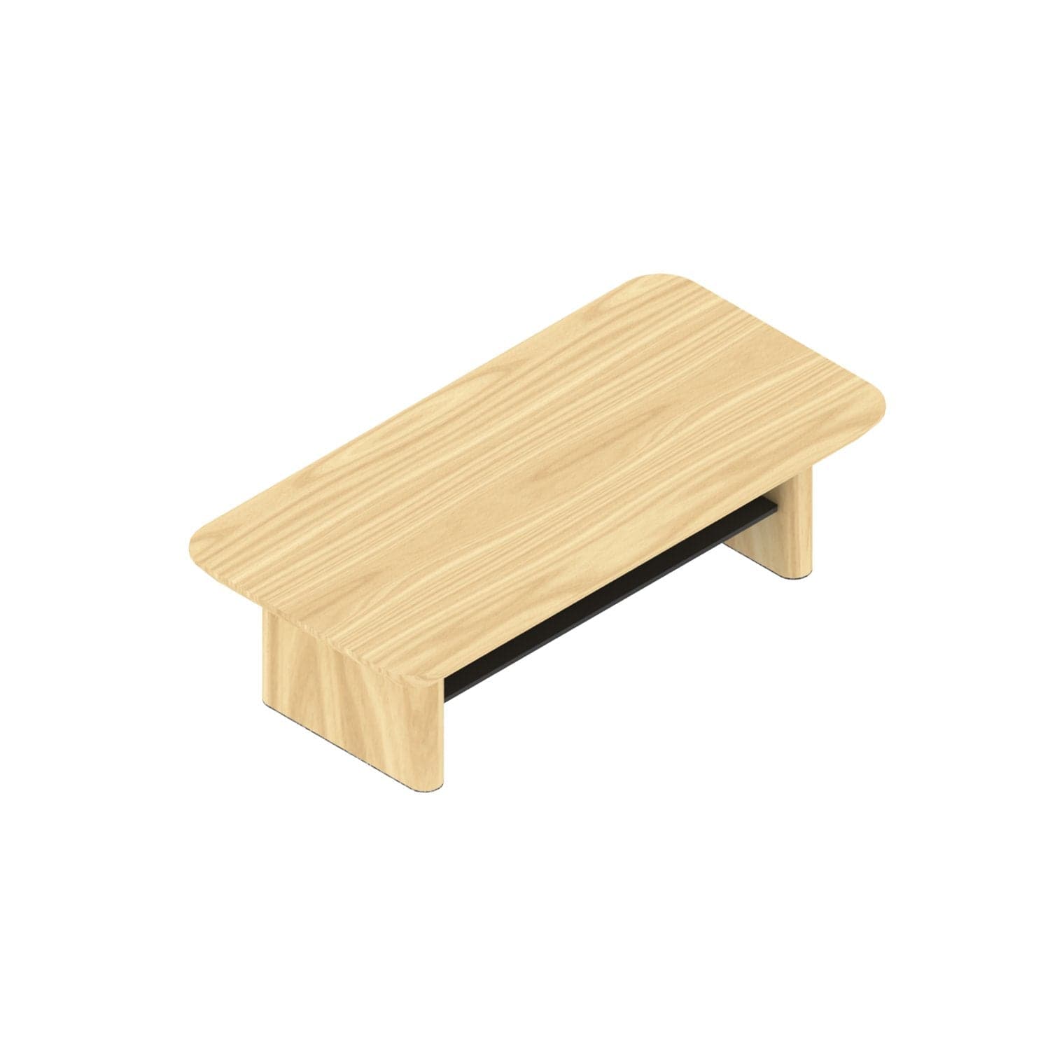 Modular Desk Shelves - Natural Wood Series