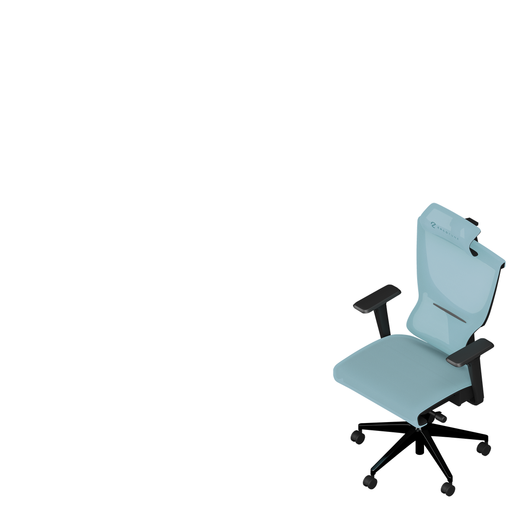 ErgoTune Supreme - Aqua Blue (Chair Only)