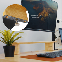 Load image into Gallery viewer, Modular Desk Shelves - Natural Wood Series (Warranty) (NW)
